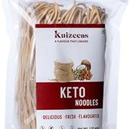 Kuizeens Low-Carb Keto Noodles - 200g (Pack of 2)| Protein & Fiber-Rich | Gluten-Free Delight | Easy-to-Make | No MSG | No Preservatives | Vegan & Wholesome | Weight Management Diets | Easy To Digest Healthy Noodles | Ready in Minutes | Quick & Easy to Prepare-image-3