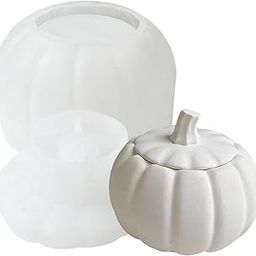 Eoast ® Silicone Moluds for Jar and Lid, Epoxy Resin Moluds for DIY Storage Bottle, Candle Holder, Candy Container, Epoxy Resin Casting Craft, Pumpkin Shape jar Mold.-picture-29