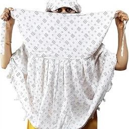 Cotton Blend Innovative Stylish Pattern Fancy Scarf With Sun Protection Cover Face Cotton Driving Scarf for Women and Girls-image-75