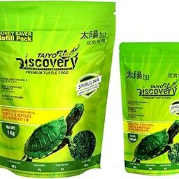 Taiyo Pluss Discovery® Premium Turtle Food - 1 kg Pouch with 100 g Pouch Free | Daily Nutrition Sticks with Spirulina and Stabilised Vitamin C | Suitable for Turtles of All Life Stages-10