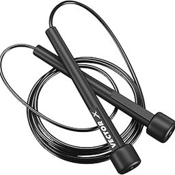 Vector X Lightweight Jump Rope for Fitness and Exercise - Adjustable Jump Ropes with Plastic Handles - Tangle-Free Skipping Rope for Crossfit, Gym, Cardio and Endurance Training - Jumping Rope-3