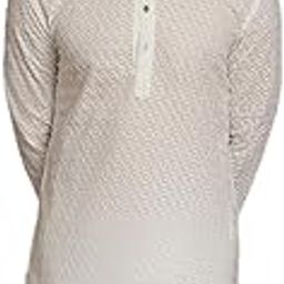 (Since 1958 Men's Woven Design Silk Blend Kurta with Churidar & Embroidered Nehru Jacket-1