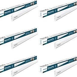 PHILIPS 10-Watt Emergency Inverter Batten | Reserve Plus 2-feet Rechargeable Inverter Batten for Home & Living Room | Colour : Cool Day Light, Pack of 6-7