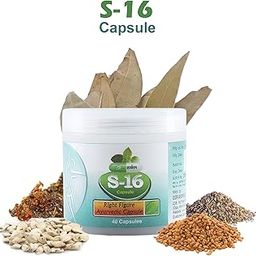 D HERBAL S-16 Ayurvedic Weight Loss Capsules | Natural Herbal Formula with Tamalpatra and Methi Dana |40 Capsules-image-65