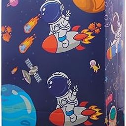 TASCHE Astronaut Design Gift Bags For Gifting|Weddings|Birthday|Holiday Presents (Pack Of 10),Multicolour-12