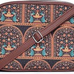 Handmade Vegan Leather Women's Sling Cross-Body Bags With Adjustable Shoulder Strap-image-9