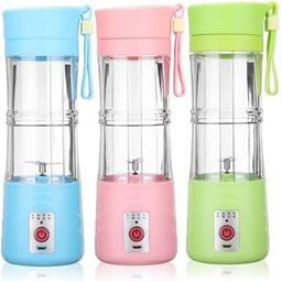 ABS Plastic Advance Blender Grinder Mixer, Portable Electric Usb Juice Maker 6 Blades Rechargeable Bottle (Multi Color) Usb Juicer, 220 Watt-picture-17