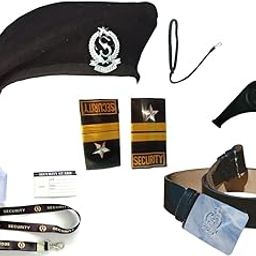 Security Guard Accessories with Beret Cap, Set-image-48