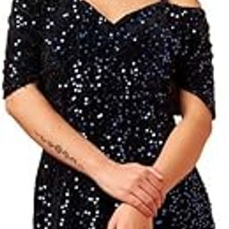 Women Shimmer Velvet Bodycon Dress with Shoulder Straps | Mini Dress | Western Dress for Women | DD-106-image-39