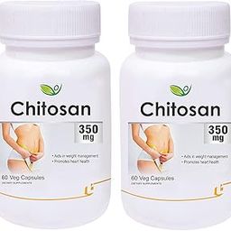 Biotrex Nutraceuticals Chitosan 350mg - 60 Capsules (Pack of 2)-image-14