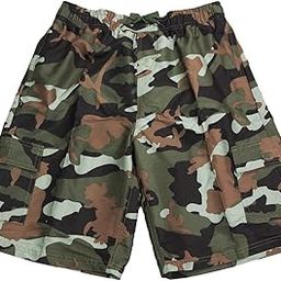 Mens Swim Trunks - Watershort Swimsuit - Cargo Pockets - Drawstring Waist-image-13