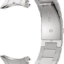 Printme Compatible for Samsung Galaxy Watch 5 Pro 45mm/4 Classic 42mm 46mm Bands, No Gaps 20mm Titanium Metal Watch Strap Compatible for Samsung Galaxy Watch 5/4 40mm/44mm Band-image-95