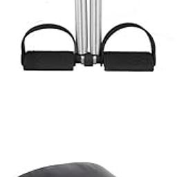 CALANDIS™ Ab Trainer Tummy Sit-Up Pull Up Spring Band Exerciser with Back Support Pad | Abdominal Exercisers | Fitness Equipment & Gear | Fitness, Running & Yoga-image-64