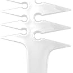 MERISHOPP® Men's Pompadour Hairstyling Combs Wide Tooth Fork Comb Retro Oil Head White|Health & Beauty | Hair Care & Styling | Brushes & Combs-image-28