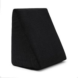 Wakefit Wedge Cushion | 1 Year Warranty | Back Support Pillow for Bed, Orthopedic Memory Foam Leg Pillow, Support for Sitting & Sleeping | Black-image-37