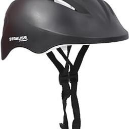 Strauss GlideX Cycling Helmet | Lightweight with Good Ventilation | Multi-Sport Helmet for Mountain, Road Biking & Skating | EPS Foam Lining | Ideal for Adults with 15+ Age (Black)-14