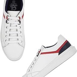 Women Comfortable Laceup Snakeer with Heels, for for Casual, Walking & Daily Use-picture-46