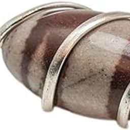 Stone Shiva Pendant, Narmadeshwar Shivling Pendant 1 Inch, Narmada Shivling Locket, Man Wearing Pendent-image-79