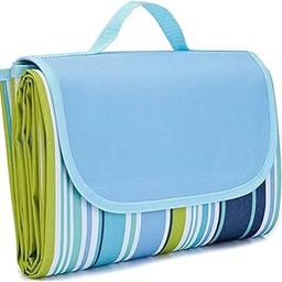 ZEFINTA Waterproof Foldable Outdoor Camping Mat Portable Picnic Mat for Beach, Garden, Travel Widen Plaid Mat for Hiking, Trekking & Family Outings (Multicolor, Pack of 1)-image-87