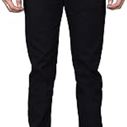 Men's Relax Fit Stretchable Black Jeans-image-103