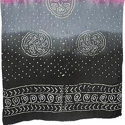 Women Bandhej [ Tie-Dye] Modal Silk Multi (Bandhej - Tie Dye) Dupatta - 2.2 Mtr Length-26