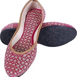 Woman Embroidered Punjabi Mojari Jutti Juti for Women Shoe-image-73