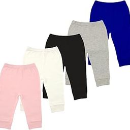 Baby Cotton Soft Pants/Diaper Fit/Pyjama/Leggings/Trackpants(Pack of 5)-image-48
