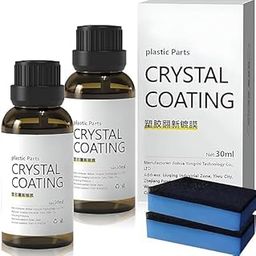 Crystal Coating for Car and Bike Plastic Parts | 30ml PVC Restorer and Revitalizing Coating Agent | Maintenance Dashboard Plastic Cleaner Polish Shining | Pack of 1-image-18