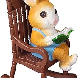 ARTISOUL® Rabbit Statue Resin Desktop Craft Ornament for Shelf Cabinet Home Decoration Male | Home Decor | Figurines-image-38