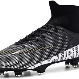 High-Top Soccer Cleats Boys Soccer Boots for Men Sneaker Turf Football Cleats Youth Soccer Shoes Firm Ground-picture-13