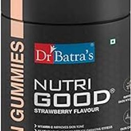 Dr Batra's Nutrigood Skin Gummies for Healthy & Youthful Skin with Glutathione, Hyaluronic Acid & Vitamins for Helping Collagen Production - Pack of 60 Gummies-image-60