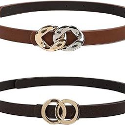 Stylish PU Waist Belt for Women – Adjustable for Jeans, Dresses & Saree – Fashionable & Comfortable – Black & White 15mm Width, Perfect for Casual & Formal Wear-image-32