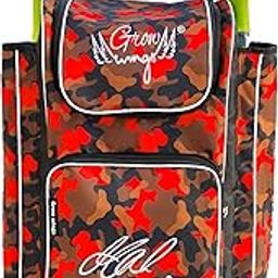 Grow wings New Cricket Kit Bag Light Weight with Attractive Design Kit Bag (RED)-image-62