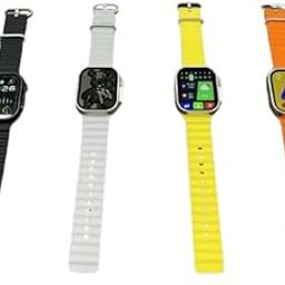 Smartwatch Fitness Tracker with Heart Rate Monitor Bluetooth Connectivity Connected Devices Wearable Technology Smart Watch-004 Pack of 4-68