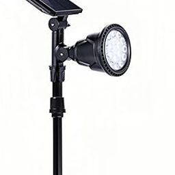 Solar Spotlights Outdoor Bright, Upgraded Waterproof Super Bright 18 LED 300 Lumens 2 Mode On/Off Adjustable Wall Light Landscape Light Security Lighting for Patio Deck Yard Garden Driveway (1 Pack)-image-67