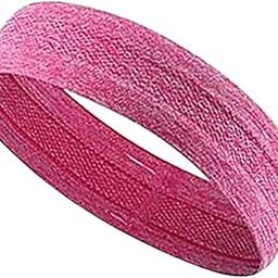 Sweatband Sweat Absorbent Elastic Sports Headbands for Yoga Exercise Climbing Purple | 1X Sports Headbands-image-19