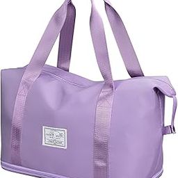 Easy Carrying, Portable, Versatile, Packable, Lightweight, Foldable, Waterproof Bag (Purple)-image-43