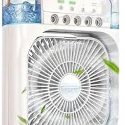 PULIER Portable mini Air Conditioner|mini cooler|Anti-leakage Water Ice Cooling Air Cooler for Room Bedroom Office|water sprey|1.2L Water Tank & 2 Ice Packs,360°Adjustment Office, Home, Room-picture-24