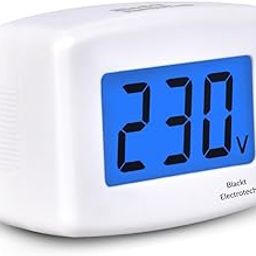 Blackt Electrotech (BT71PLB) 230V Voltage Meter, Digital LCD Voltmeter, Easy Read Voltage Monitor for Household Plug (AC 80-300V) (1)-32