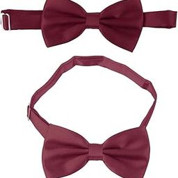 The Style Sutra 3pcs Men's Satin Bow Tie Cummerbund Hanky Handkerchief Wine Red|Clothing Shoes & Accessories | Mens Accessories | Ties|1 X Cummerbund-image-38