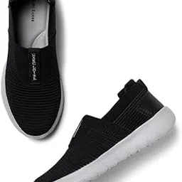Women's Comfortable Slip-On Sneakers; Smart and Casual Shoes for Regular Wear-image-39