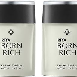 RIYA BORN RICH | Perfume for Men | Eau De Parfum with Long Lasting Fragrance | Citrus Woody Scent | Luxurious Vogue Scent | Mild Fragrance - Pack of 2 (100 ml Each)-image-10