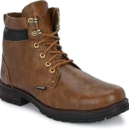 woakers Synthetic Leather Casual Boot Shoes for Men-picture-12
