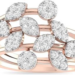 Rose Gold and Solitaire Ring for Women-image-67