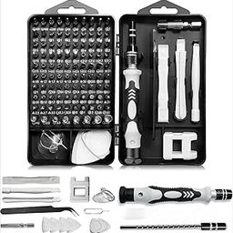 Dhyeraa Precision Screwdriver Set, Professional 115 in 1 Magnetic Repair Tool Kit for Computer, Mobile Phone, Laptop, Tablet, Game Console, Watch, Camera, Eyeglasses, Electronics, DIY Projects, etc-14