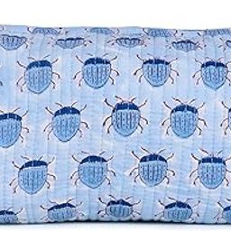 Men’s Toiletry Travel Bags Shaving Kit, Makeup Pouch Bag for Women (23.5 X 11.5 X 17.5 Cm, Blue)-image-98