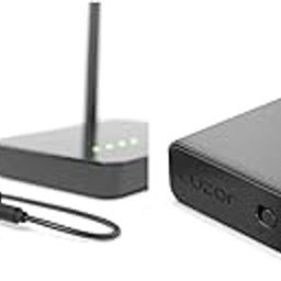 Cuzor UPS for Jio Fiber & Airtel Xtreme Routers | 2x2900 mAh Batteries | UPS for 12V WiFi routers Up-25