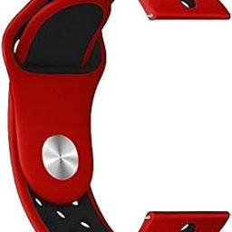 STRRAPBIZZ Soft Sporty Silicone Replacement Belt Strap Band Compatible with Huawei watch gt2 /Honor magic watch 46mm/Watch2 /Gt2e /Gs Pro/Watch 3/3 Pro/2 /Gt/Gt2 /Dream Smartwatch, Replacement watch straps for Men and Women-image-27
