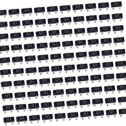 UJEAVETTE 3x100x SMD Transistors MMBT5551LT1G 2N5551 Silicon Triodes General Purpose-image-33
