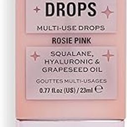 Makeup Revolution Bright Light Blush Drops Pink Rosie, Hydrating, Radiant, Hyaluronic acid, Sun-kissed look, Universal shade, every skin tone, Lightweight formula, 23ml-image-24
